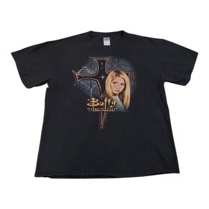 90' Buffy The Vampire Vintage Graphic Tee Womens Size L